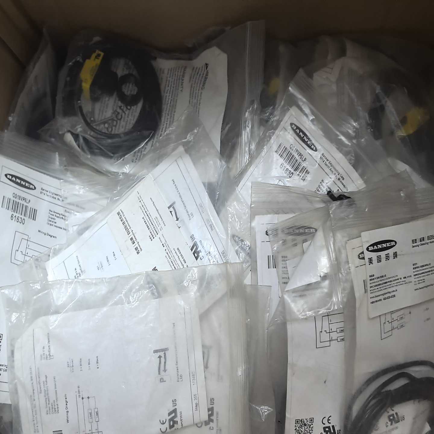 询价~BANNER邦纳QS18VP6LP镜反射光电开关