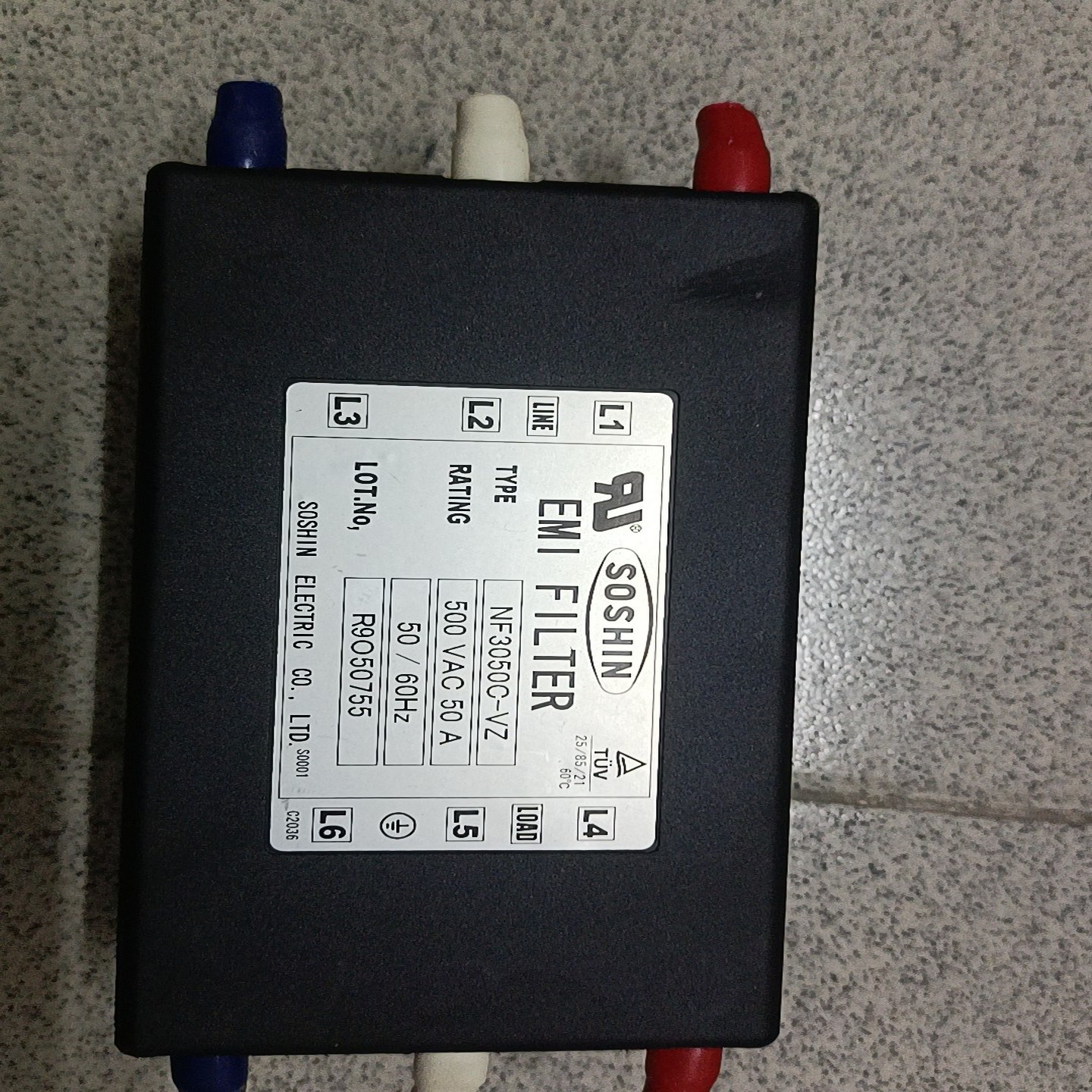 拆机双信日本SOSHIN高端电源滤波器，型号NF3050C--询价客服