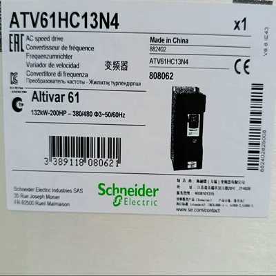 施耐德变频器ATV61HC13N4全新原装正品保内，质保一年--议价商品