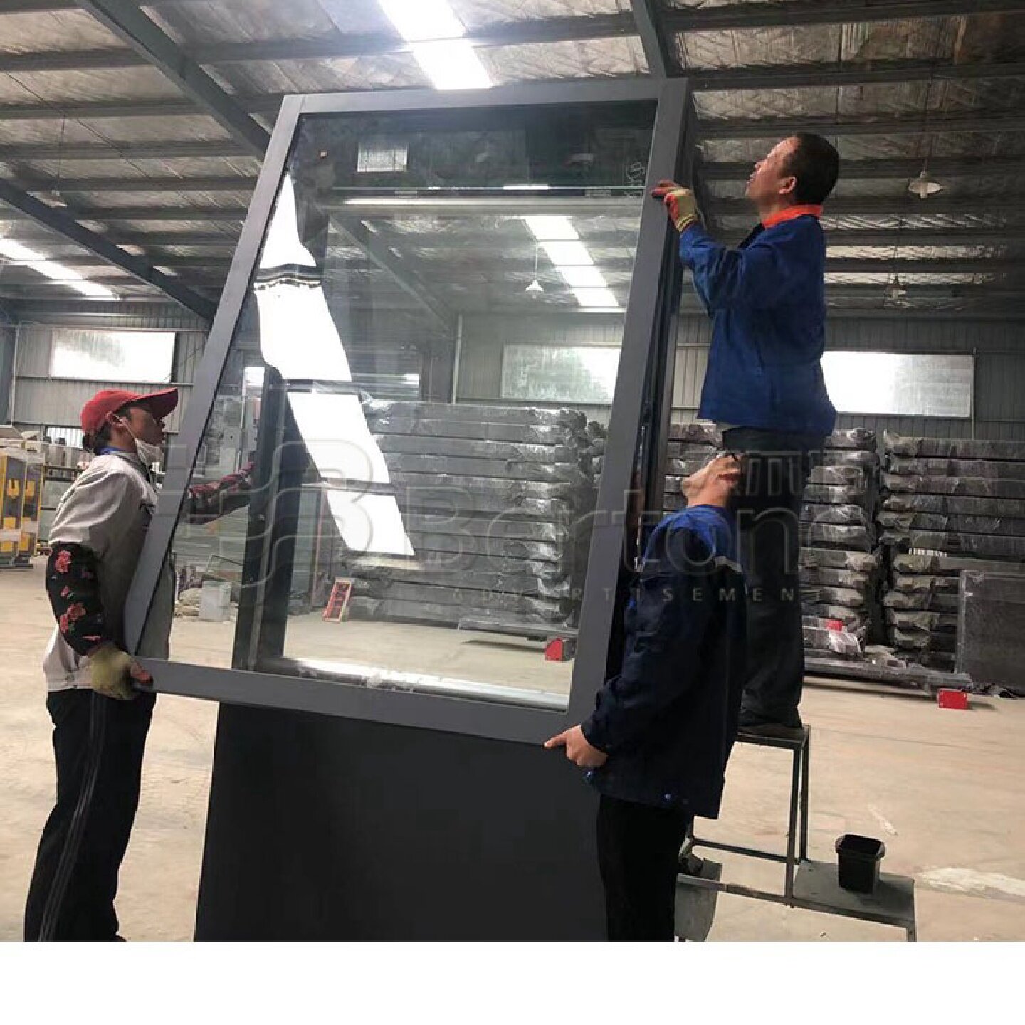 制作户外壁挂窄款灯箱广告牌社区宣传橱窗展示柜壁挂滚动灯箱