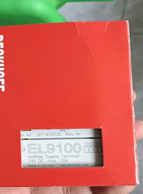 倍福模块EL9100顺丰欢迎订货询价