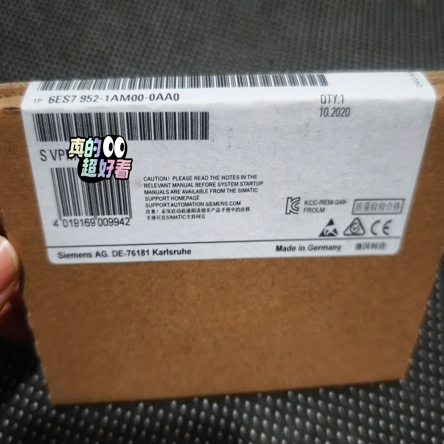 【请询价】6ES7 952-1AM00-0AA06ES7952-1A