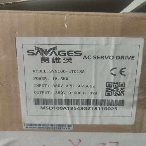 出两台全新的奥维茨驱动器，型号是SVG100-4T018