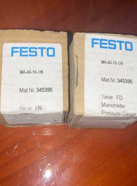FESTO345395费斯托压力表MA-40-16-1/8-议价