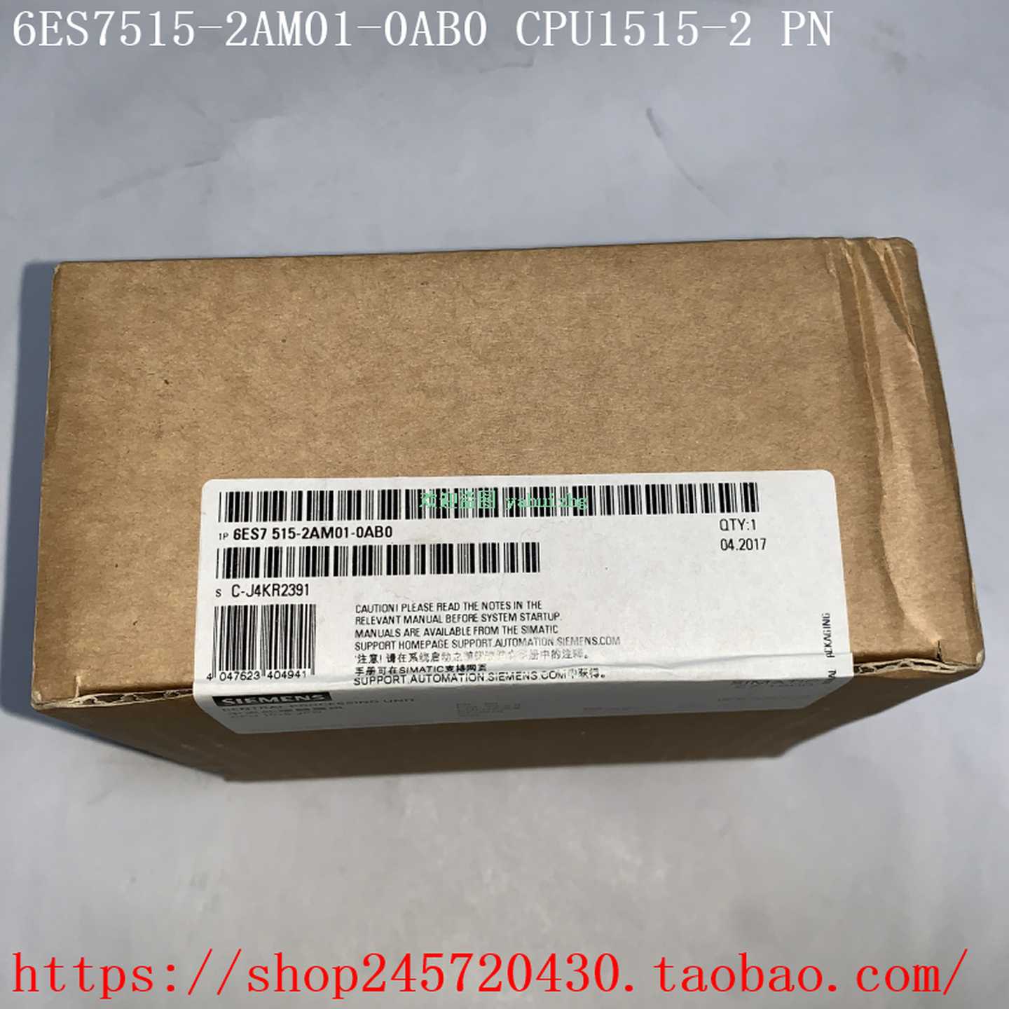 6ES7515-2AM01-0AB06ES7515-2AM02-0AB0西门子CPU1515-2PN模块