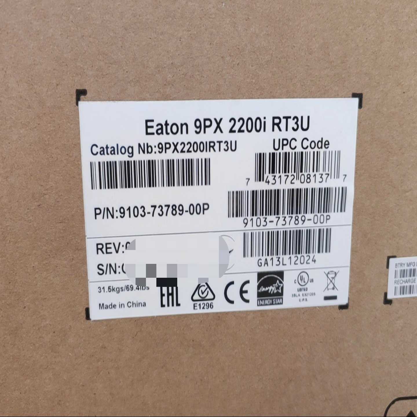 9PX 2200I RT3U，依顿UPS电源，（佳毅工控）