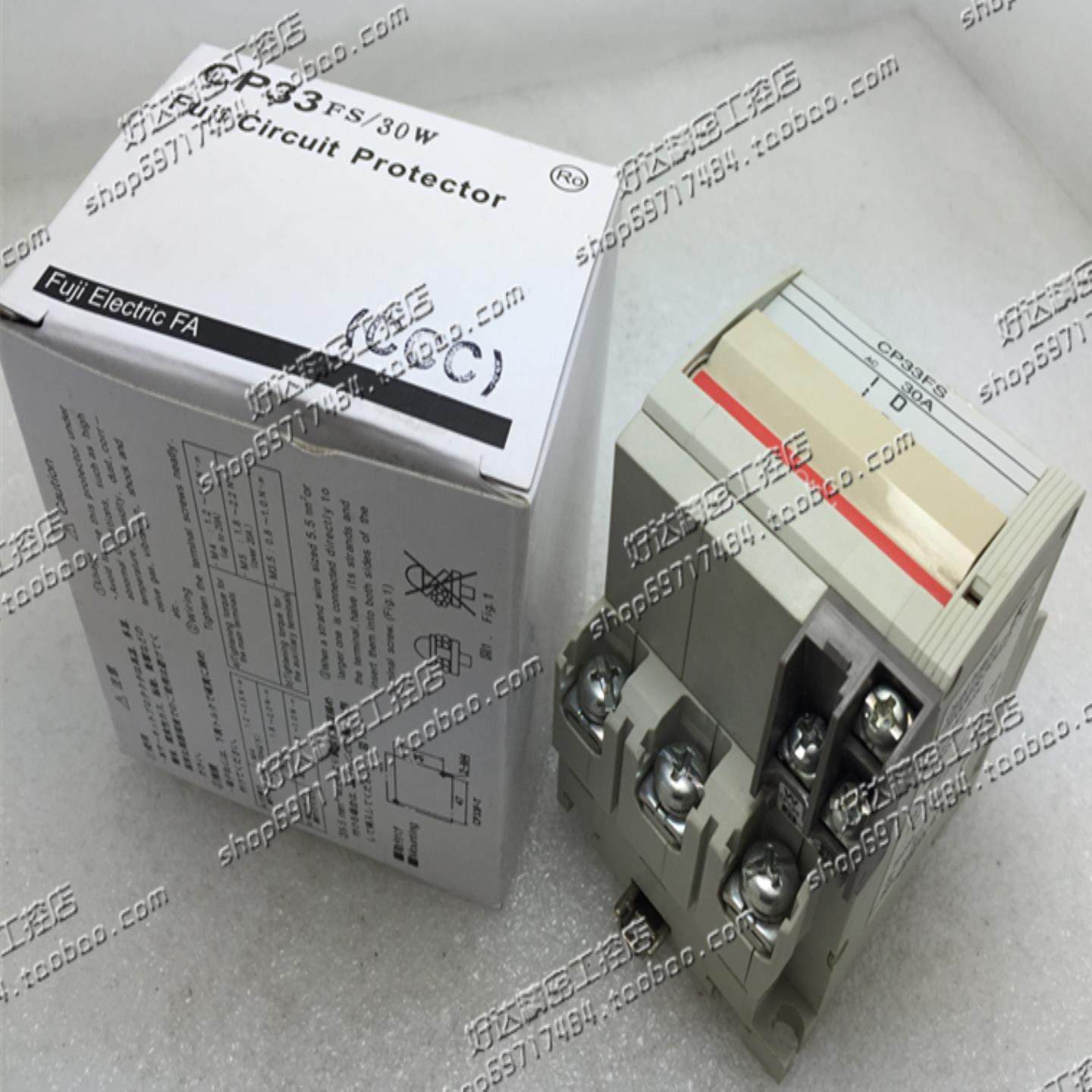 原装正品富士FUJI断路器CP33FS/30WCP33FS/30WD3P30A现货