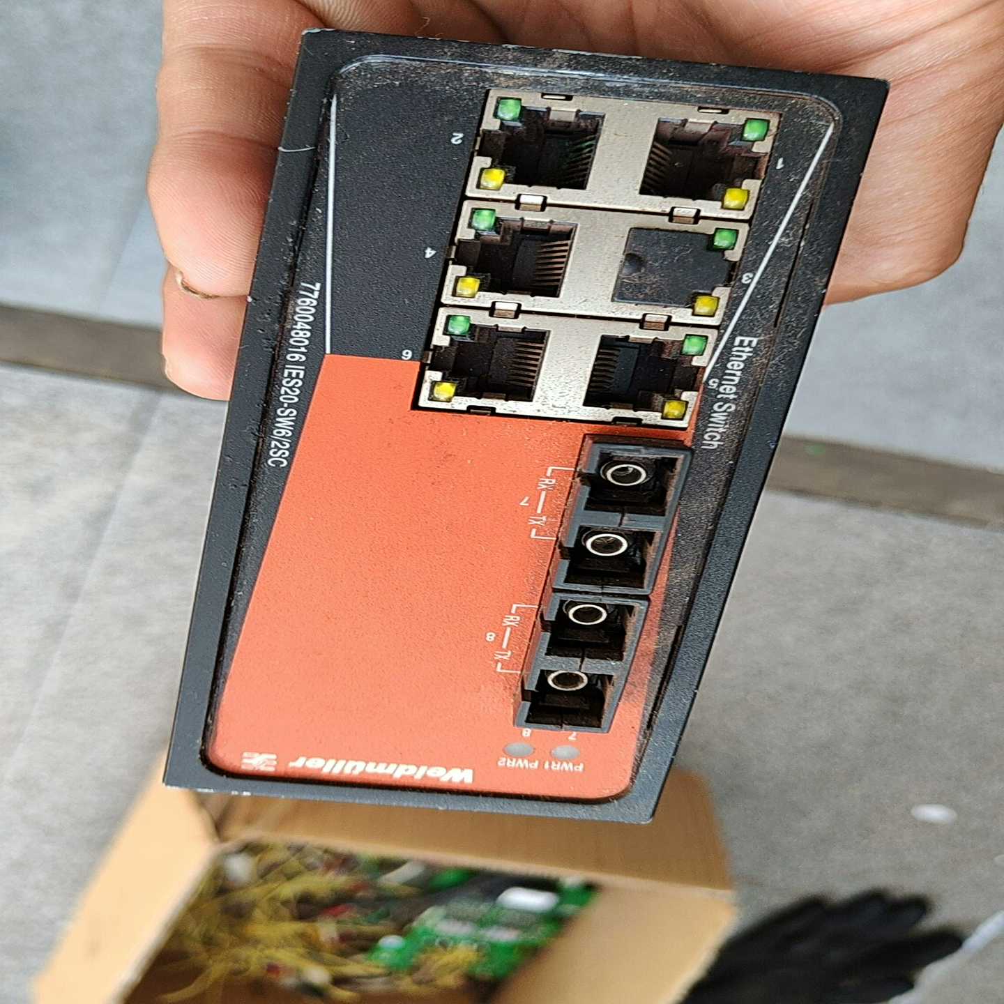 魏德米勒交换器IES20-SW6/2SC功能包好成色--议价商品