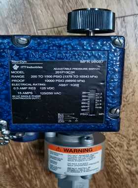 美国ITT压力开关201P13C3K，压力范围可调【博航商行】