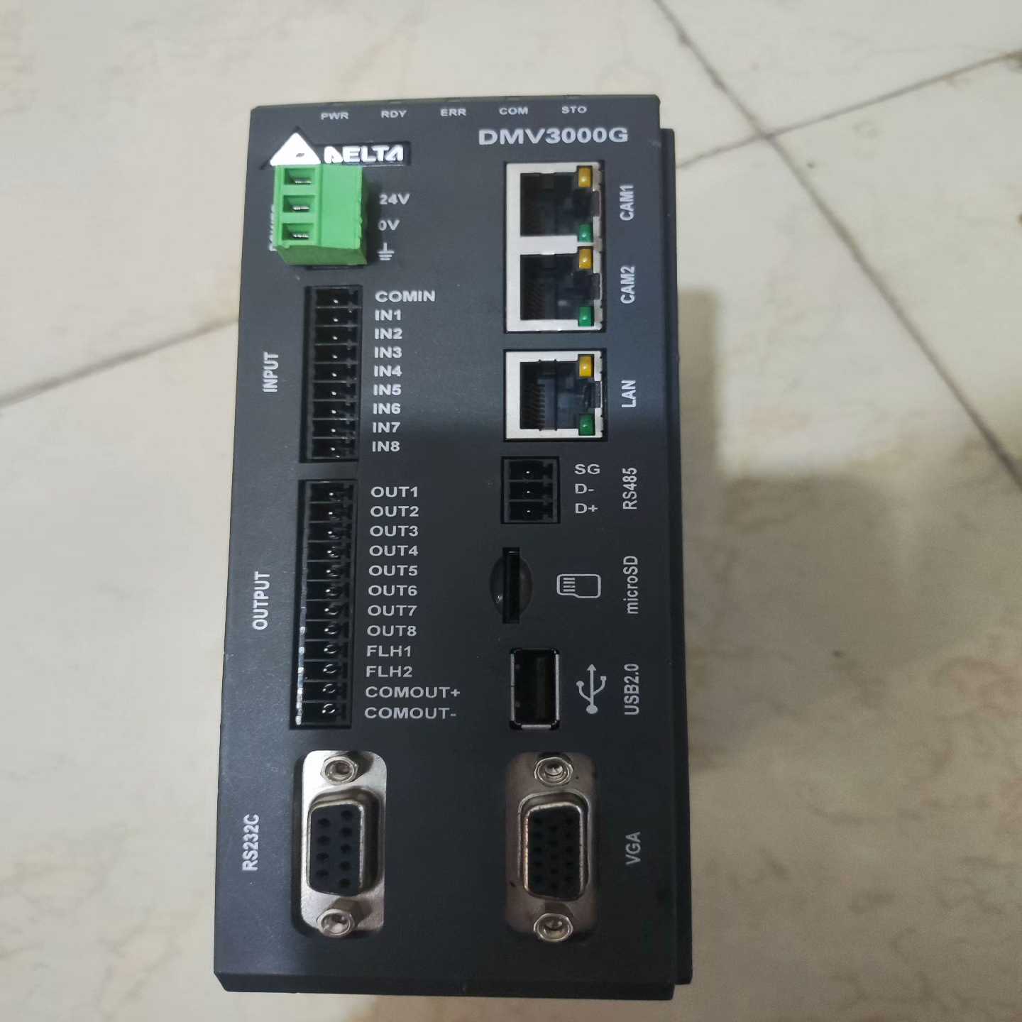 视觉控制器台达DMV3000-GE2-VL，功能适用