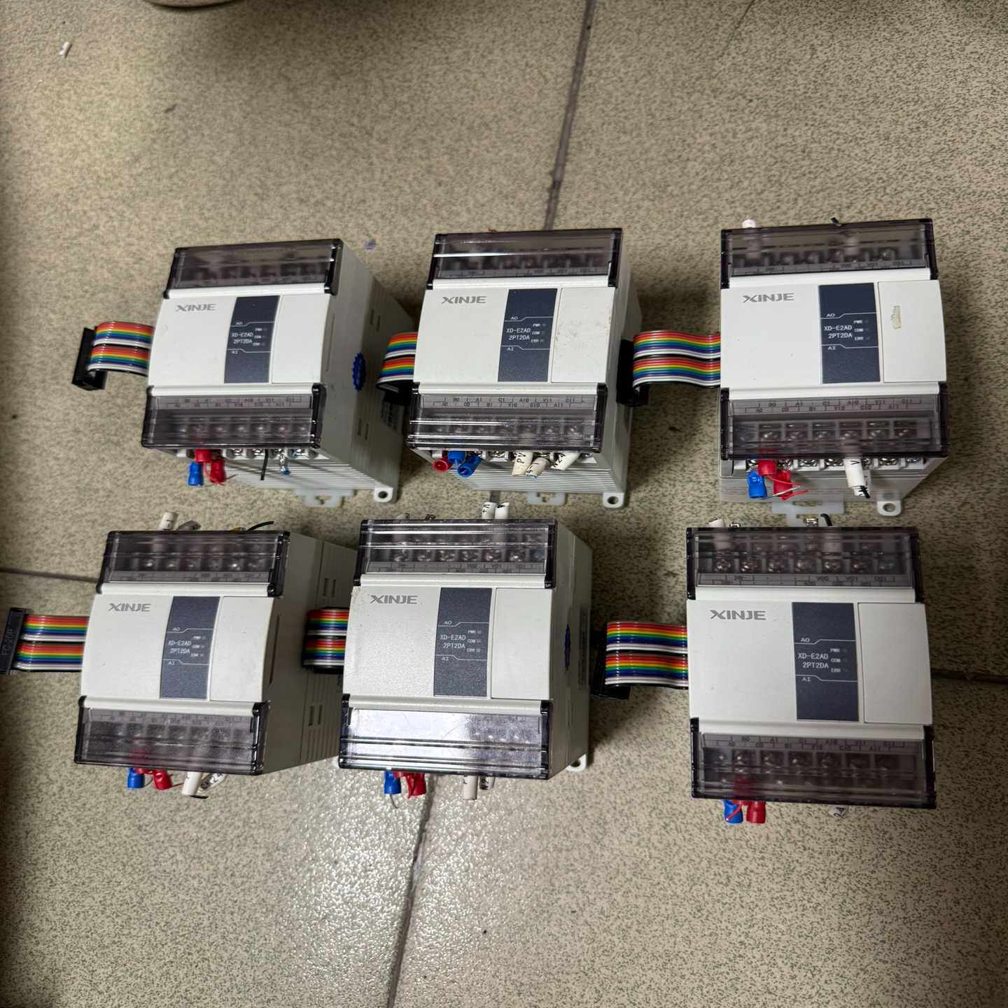 信捷PLC扩展模块，型号XD-E2AD2PT2DA，拆机配件--议价商品