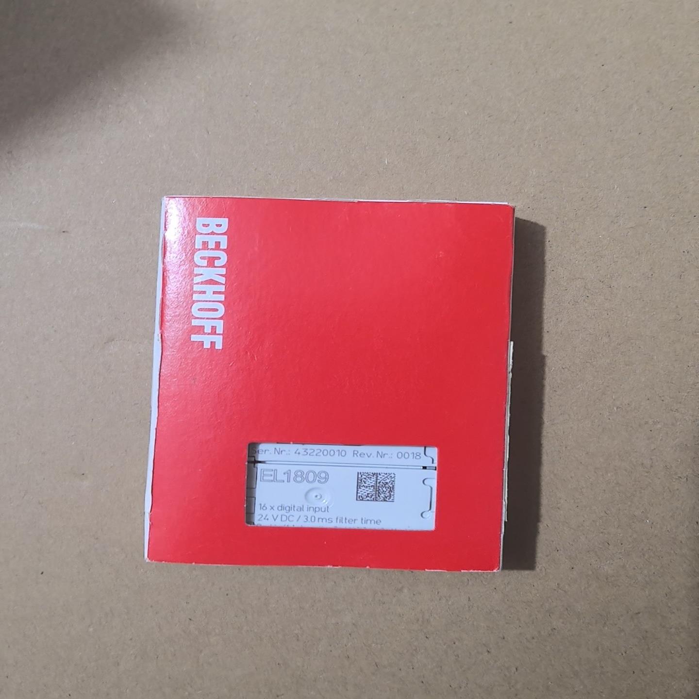 售前询价全新原装德国倍福BECKHOFF模块EL1809感测器未开封