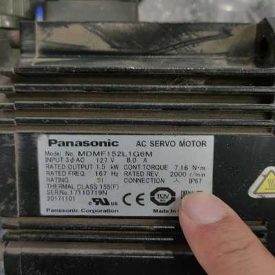 松下伺服电机MDMF152L1G6M！1.5kW功率！127--议价商品