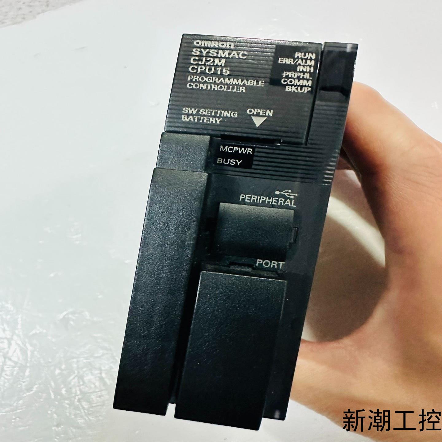 九五新OMRON PLC CJ2M-CPU15实物图片拍照议价商品