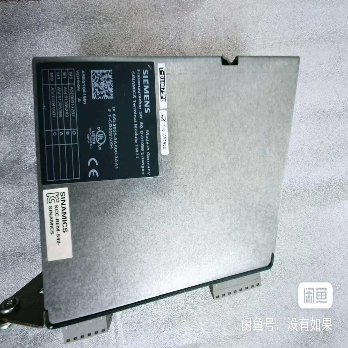 西门子SINAMICS终端模块TM31，型号6SL3055---议价商品