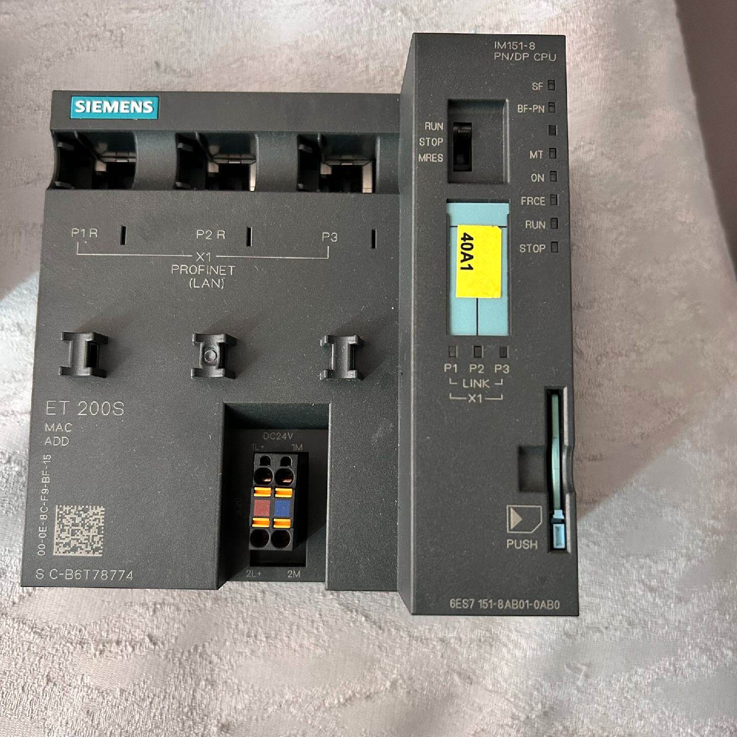 ET200S模块，型号6ES7 151-8AB01-0—议价