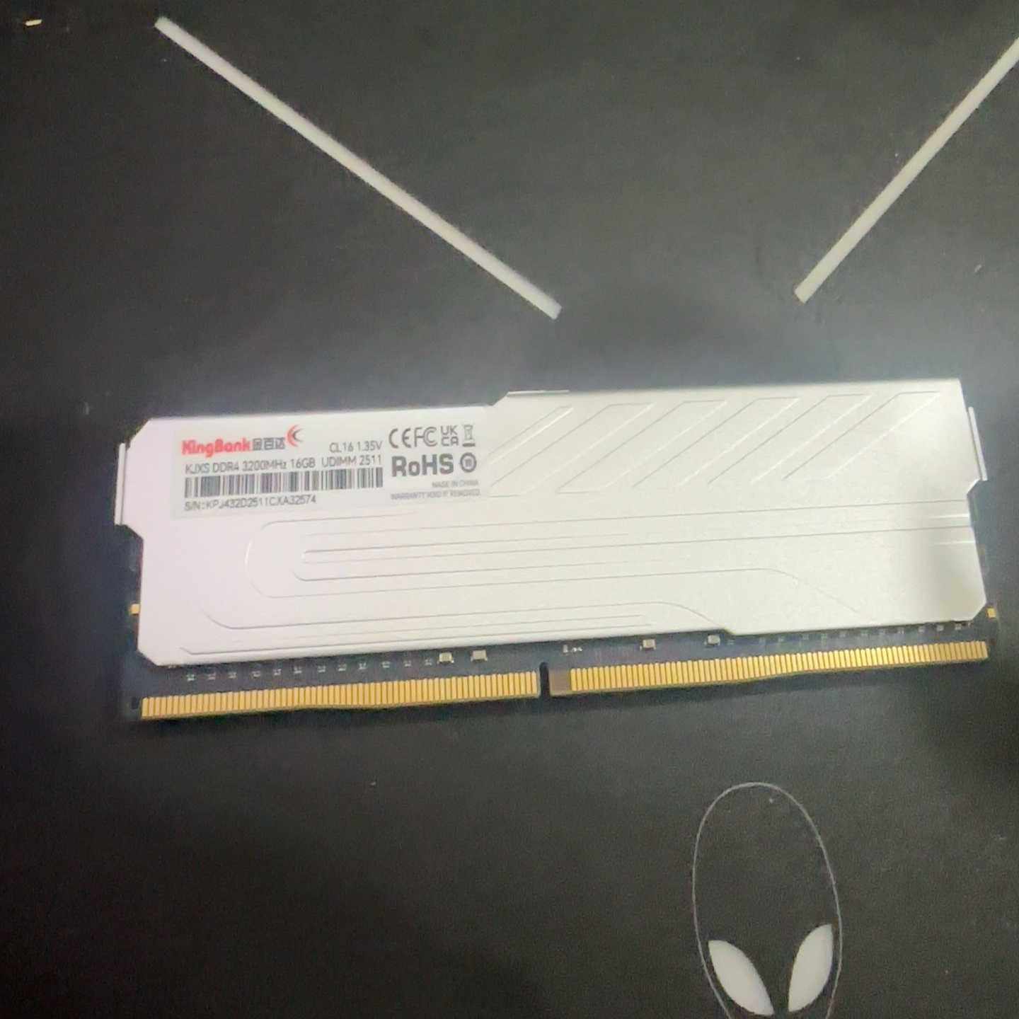 金百达银爵DDR4-320016GC16时序，主机拆--议价商品