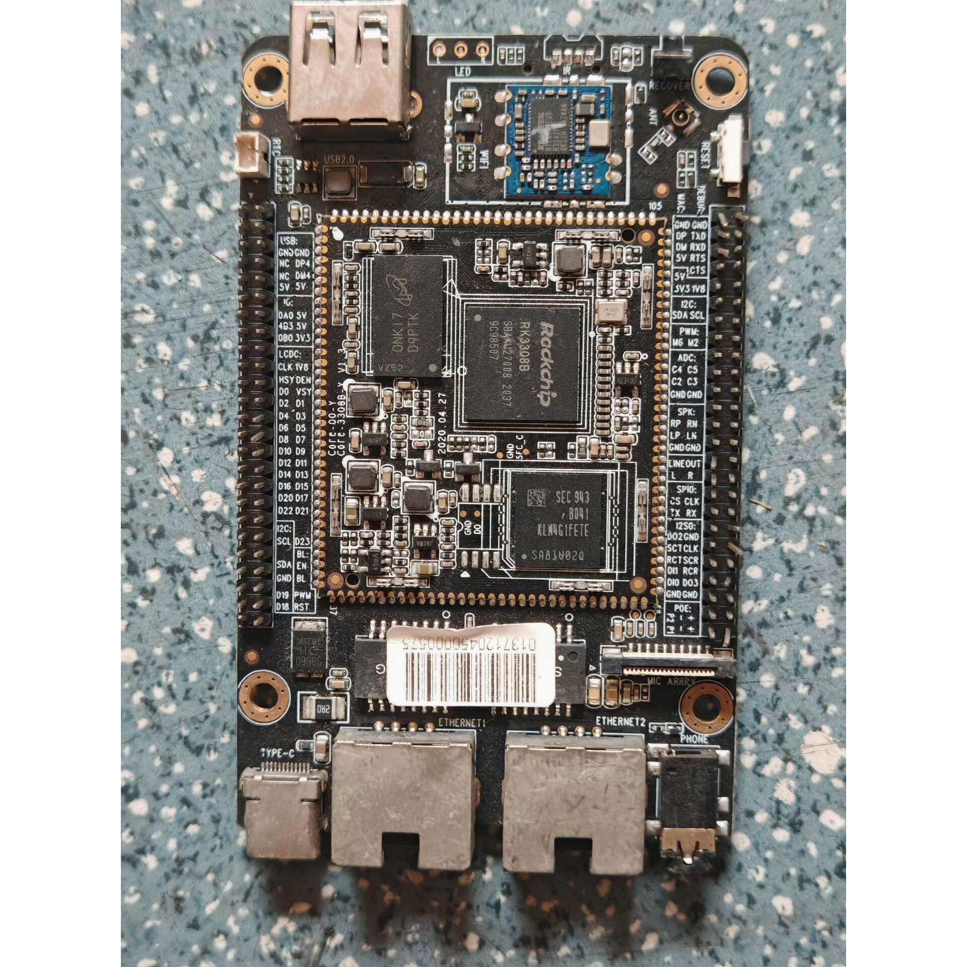 售前询价Firefly ROC-RK3308B开发板实物拍摄成色