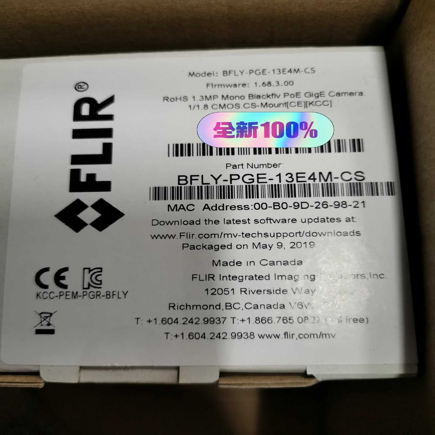 灰点BFLY-PGE-13E4M-CS议价询价