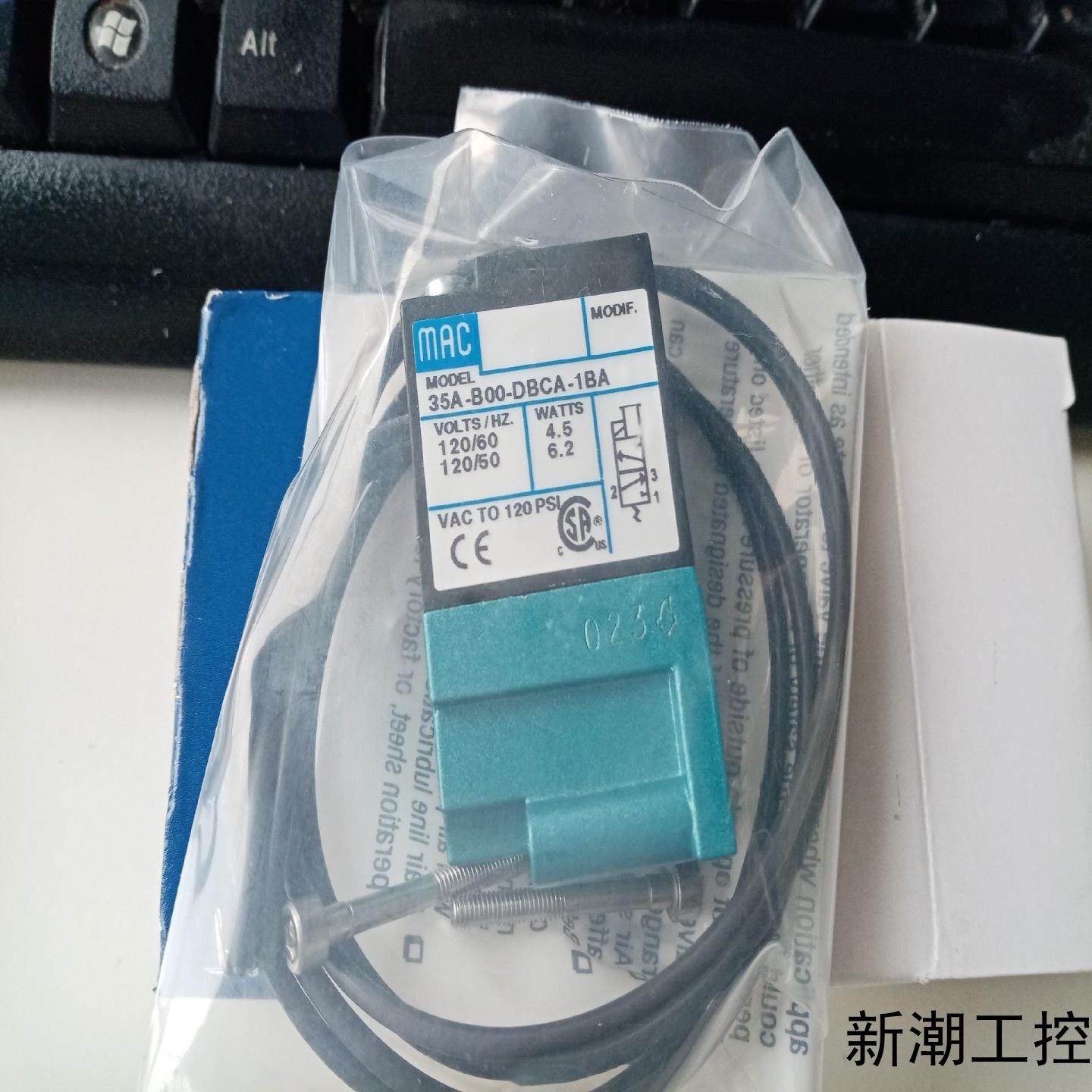 美国MAC电磁阀35A-B00-DBCA-1BA全新原装进议价商品
