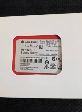 配件AB罗克韦尔安全继电器MSR127TP 440R-N23132-S全新议价