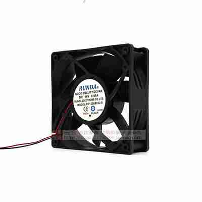 议价-RUNDARD12F38B24L-S1203824V0.65A12厘米变频器风机散热
