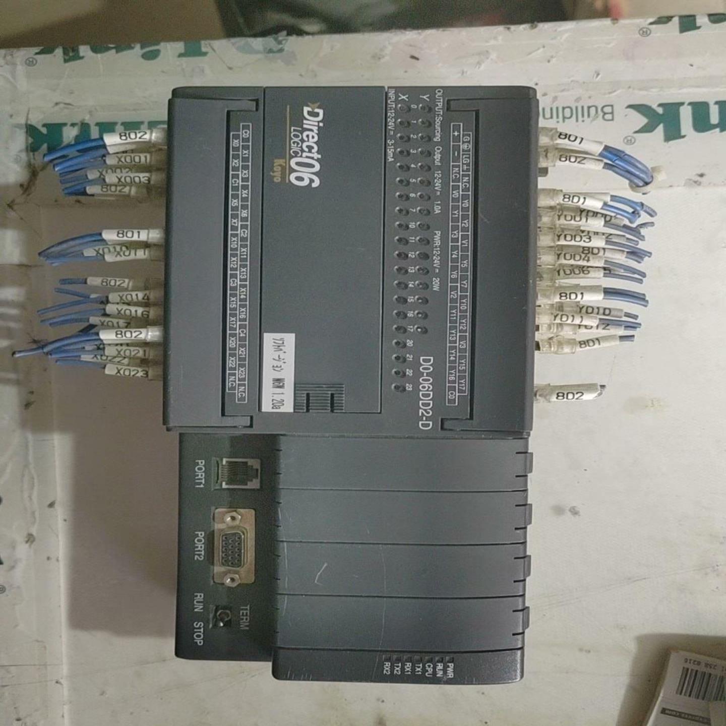 售前询价议价D0-06DD2-D光洋PLC原装没拆修功能包好到手可试