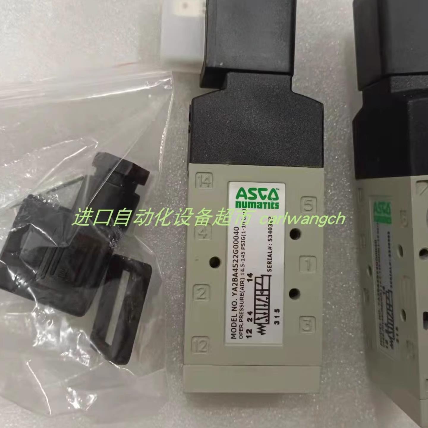 ASCO C12BA4004011B61电磁阀PINTER M0031A-030-AAO压力开关