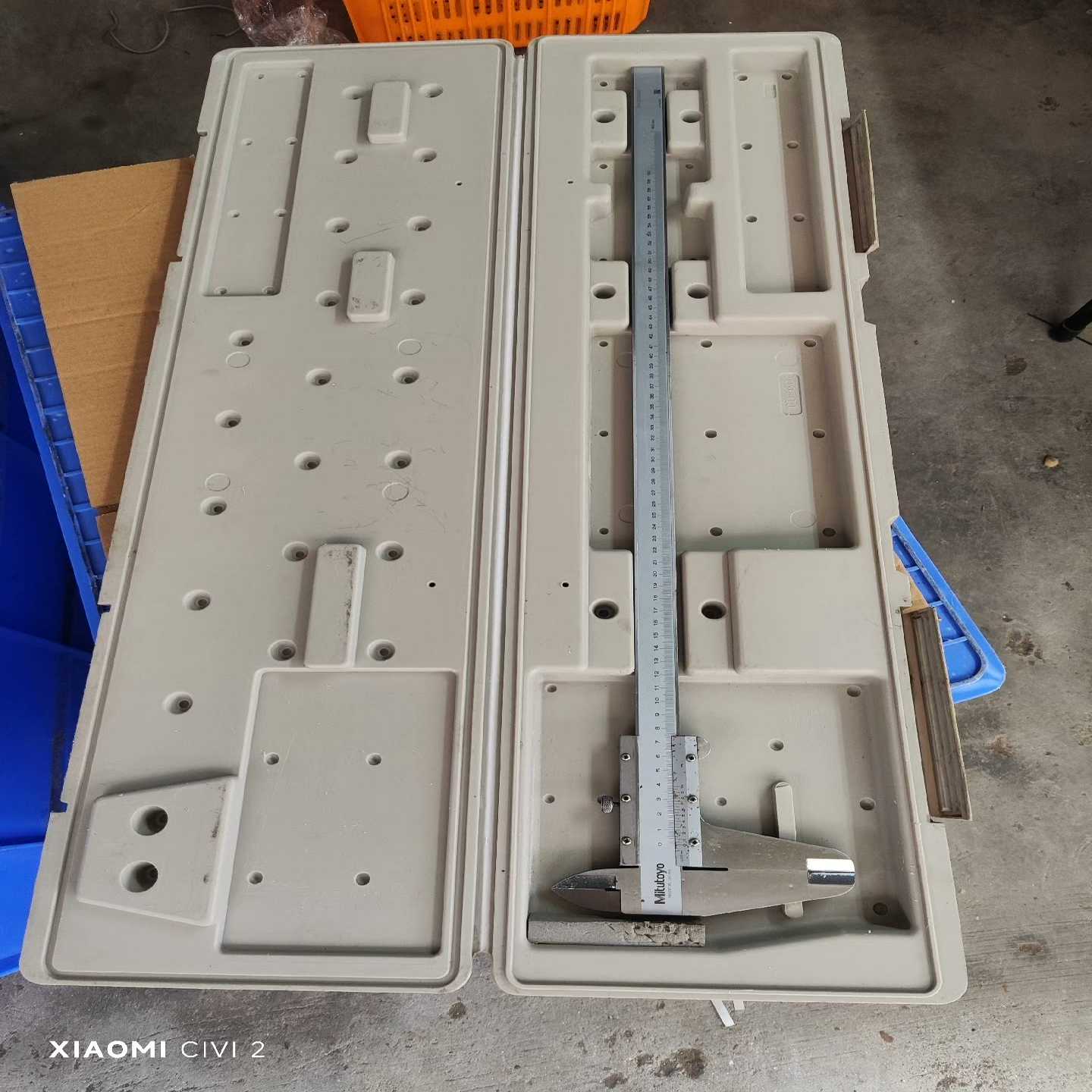 三丰600mm行程游标卡尺，带盒子，二手自用的，600元一--议价商品