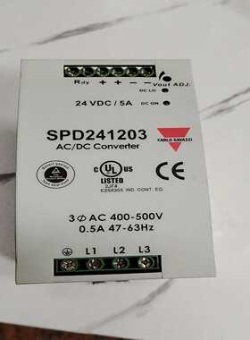 瑞士佳乐三相电源24V直流120W导轨型SPD241203询价