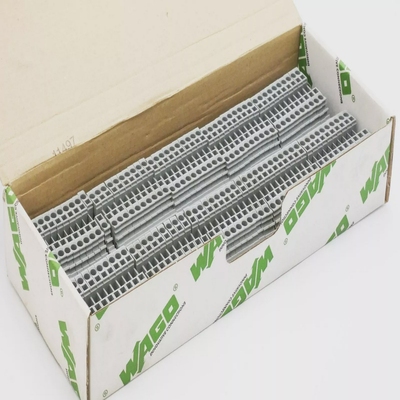 100xWAGOIEC60947-7-1800V2,5mm2Reihenklemme-unused-
