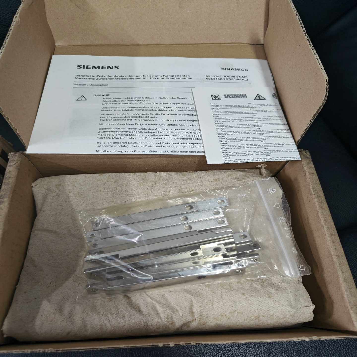 西门子6SL3162-2DD00-0AA0，变频附件，全新没--议价商品