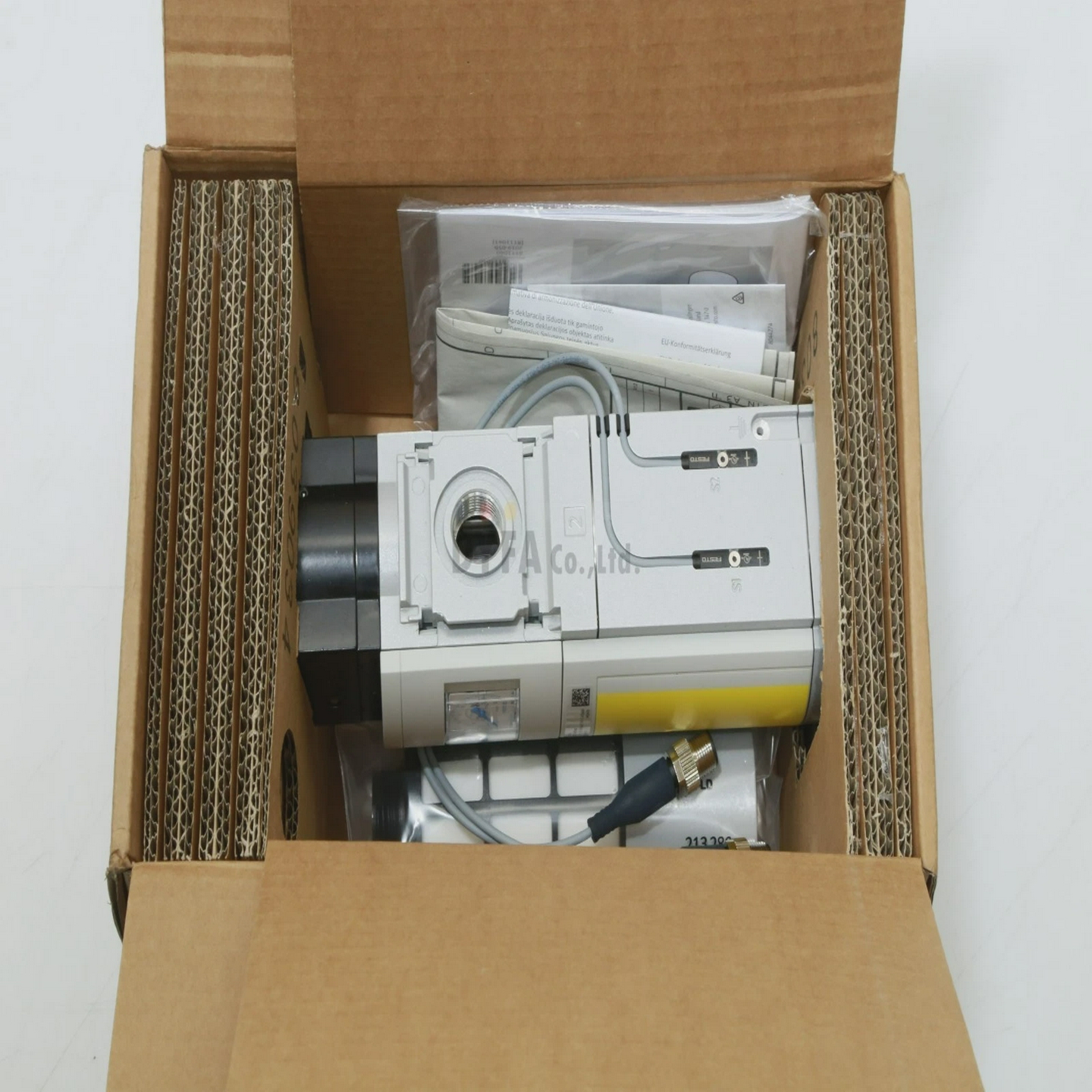 FESTO带盒MS6-SV-1/2-D-10V24P-2M12-SO-AGVLV-I-19989B41