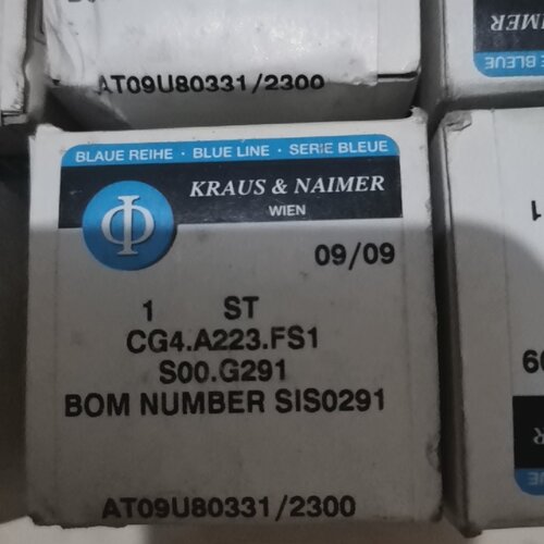 询价-KRAUSNAIMER转换开关CG4.A223.FS1