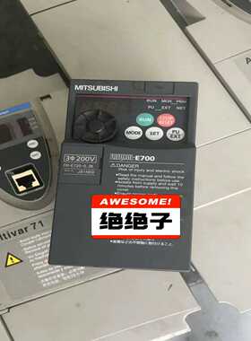 【议价】E700系列变频器FR-E720-0.2K220V适用