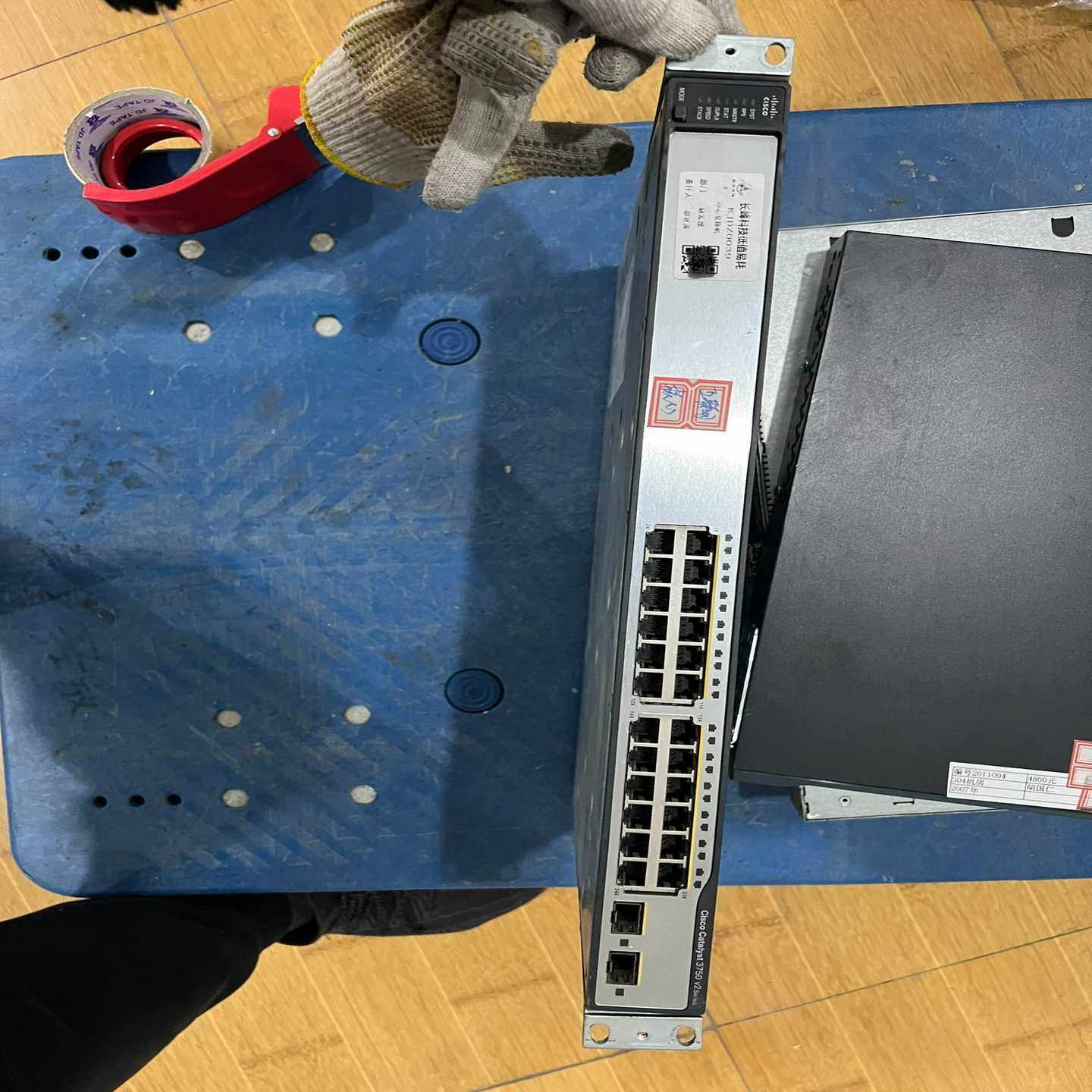 询价~Cisco/思科 WS-C3750V2-24TS-S 24口