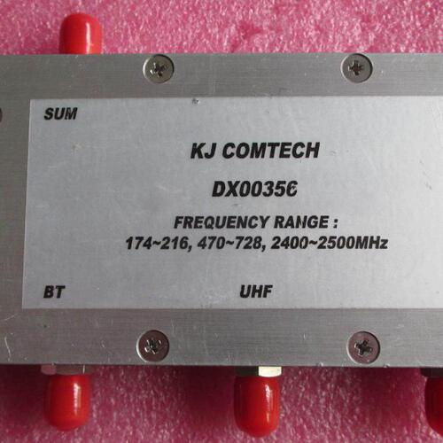 DX00356 RF3工器 230MHz低通 410-980MHz带通 400MHz高通 滤波器