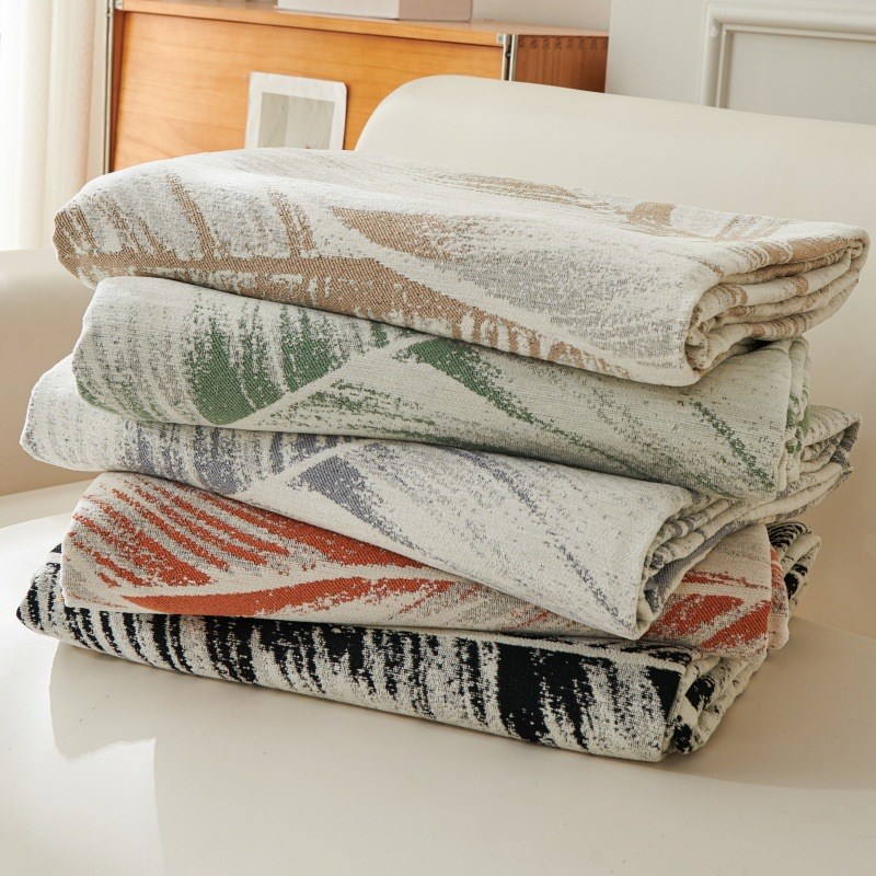 法式复古美拉德雪尼尔沙发盖布巾A四季通用全盖一整张沙发套坐垫