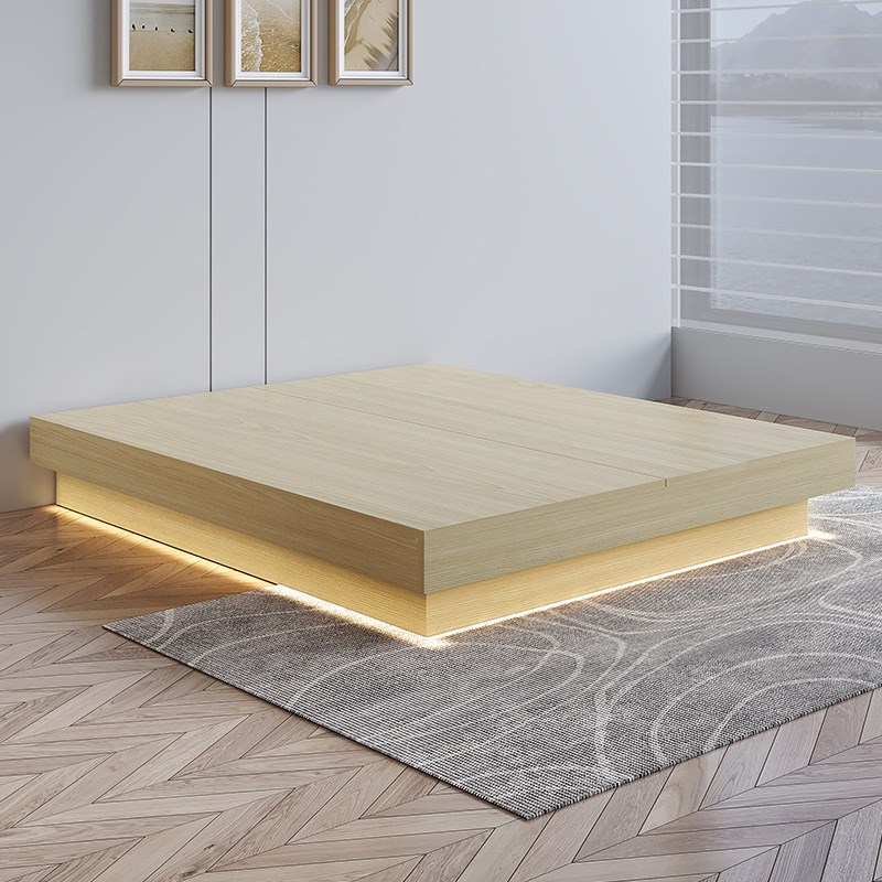 酒店床箱床架单身公寓q无床头床民宿宾馆家具标间全套源头工厂