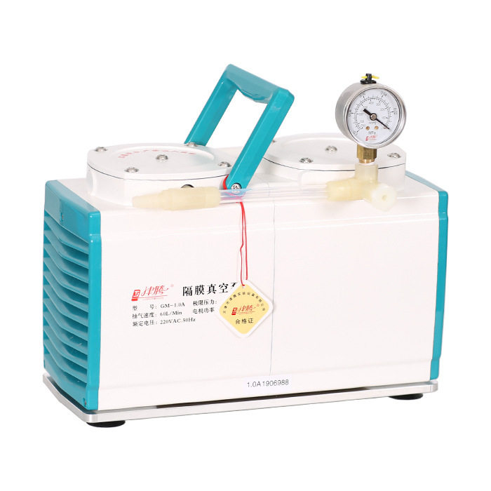 隔膜真空泵GM-1.0A防腐型隔膜泵 60L/Min双泵头正负压津腾图片
