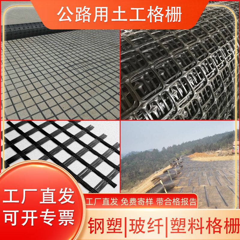 土工格栅公路用钢塑料