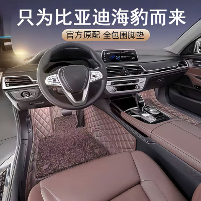 比亚迪海豹06专用全包围脚垫