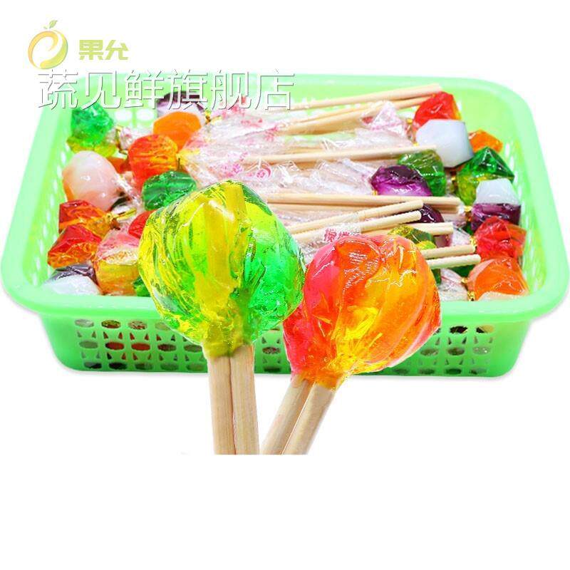 粘牙糖麦芽糖拉丝糖怀旧零食黏牙糖手工糖果棒棒糖儿童搅搅乐