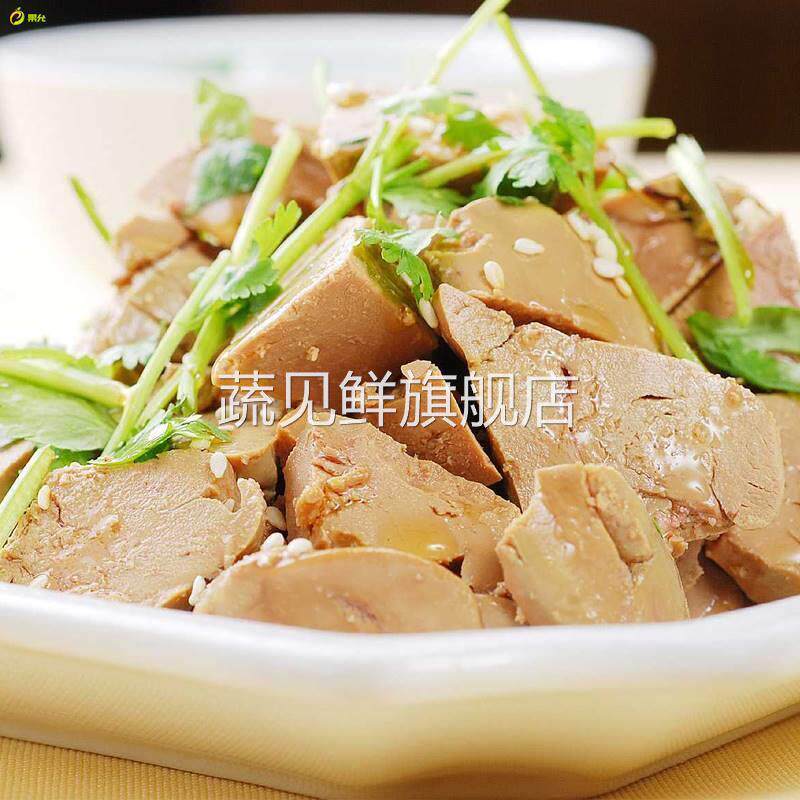 酒店特色菜香蜜肝卤味鸭肝400g鹅肝即食盐水肥肝美食秘制鸭肝凉菜