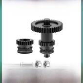 纵维Anycubic Kobra2硬化钢DLC纳米涂层挤出机一体齿轮送料套件