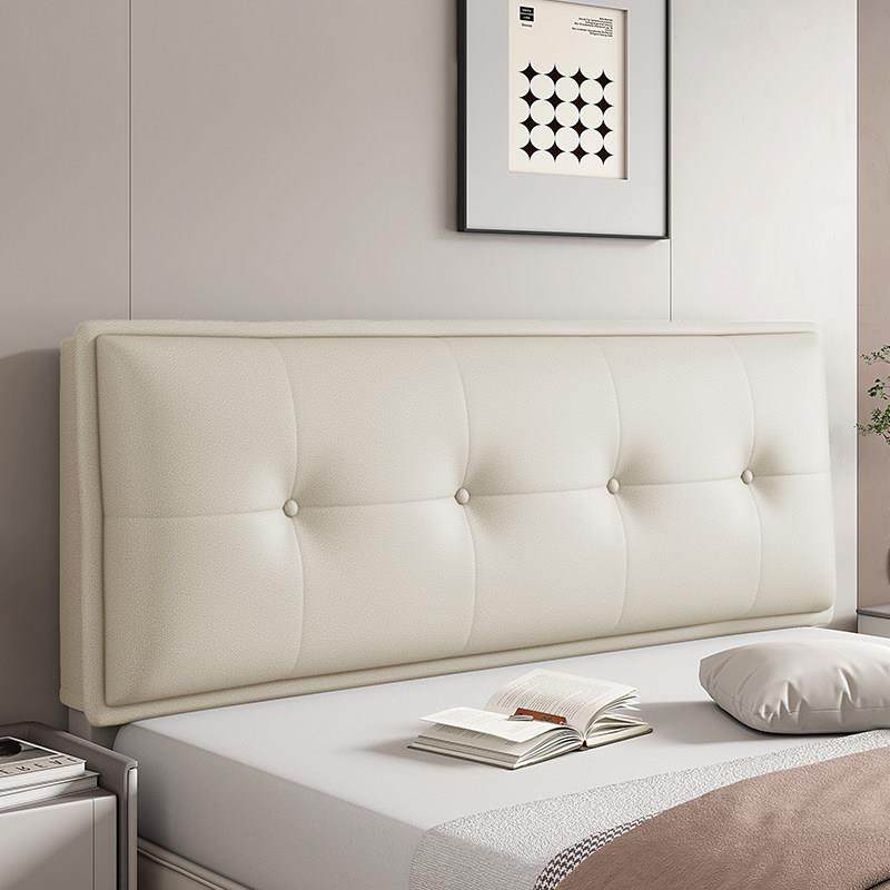 软包床头靠背科技布免洗靠背垫简约实木床头板靠背垫无床头自粘款,居家布艺,床头靠垫,淘宝优惠券,粉丝福利购,淘宝优惠卷