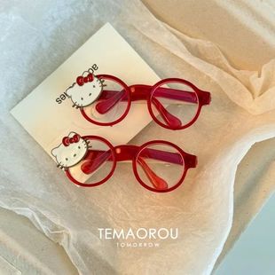 儿童眼镜发夹2025新款 可爱卡通发卡女童侧边刘海鸭嘴宝宝发饰头饰