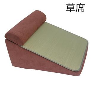 医用床上护理老人三角靠垫斜坡枕卧床病人胃食管防反流靠背配凉席