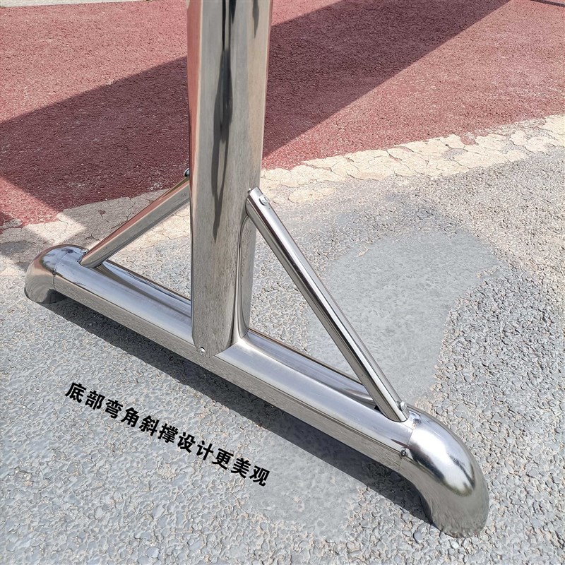 户外移动不锈钢宣传栏落地海报架活动公告栏文化宣传展板广告牌