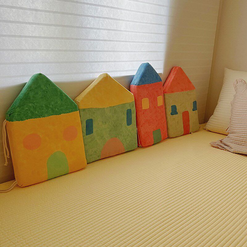 [糖果日记]可爱婴儿床床围护栏防撞软包卡通宝宝儿童靠墙挡板长条